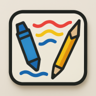 Esta aplicación web progresiva es una pizarra con muchas opciones para dibujar, escribir y colorear. Puedes añadir un fondo liso o degradado, subir un dibujo, colorearlo, escribirlo y dibujarlo, y finalmente, descargarlo en formato PNG. This progressive web app is a whiteboard with many options for drawing, writing, and coloring. You can add a plain or gradient background, upload a drawing, color, write, and draw, and finally, download your artwork in PNG format.