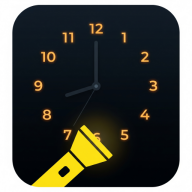 Esta app de reloj nocturno y linterna funciona tanto en dispositivos móviles como de escritorio. Muestra la hora en números grandes, con colores personalizables y función de linterna. Puedes elegir el formato de 24 o 12 horas, los colores y la frecuencia con la que cambian los números.